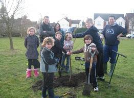 Fruit Tree Planting 25th Feb 2012